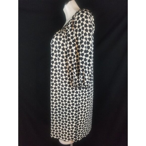 3/$25 Max Studio Size XS Black Off White Dress - Picture 4 of 6